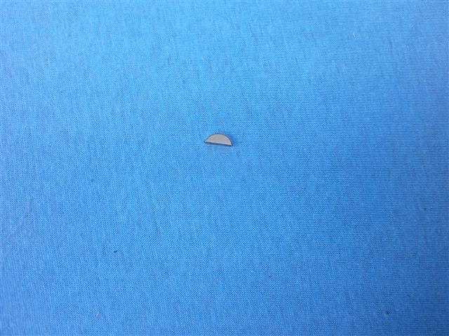 Scheibenfeder für Kettenrad Kurbelwelle R24,25,25/2,25/3,27,27,51/2 und Ölpumpenrotor ab /5