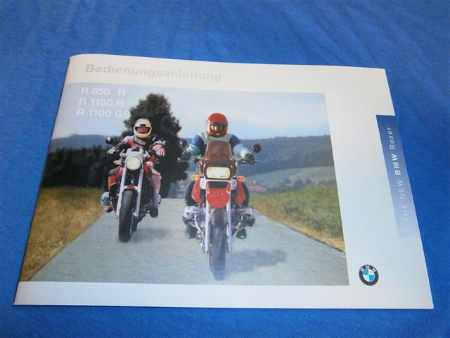 Bedienungsanleitung R850R,1100R,1100GS