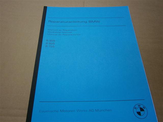 Workshop Manual R50/5,60/5,75/5 in english