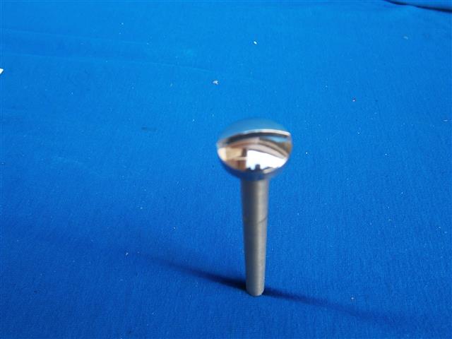 Luftfilterschraube VA poliert (lange Ausführung) Papierfilter R27