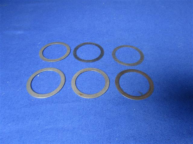 Paßscheibe Abtriebswelle und Radlager R51/2-68  Satz (6 Stück) verschiedene Dicke R24,25,25/2,25/3,26,27,50,50/2,60,60/2,50S,69,69S und 50/5,60/5,75/5 4 Gang Getriebe