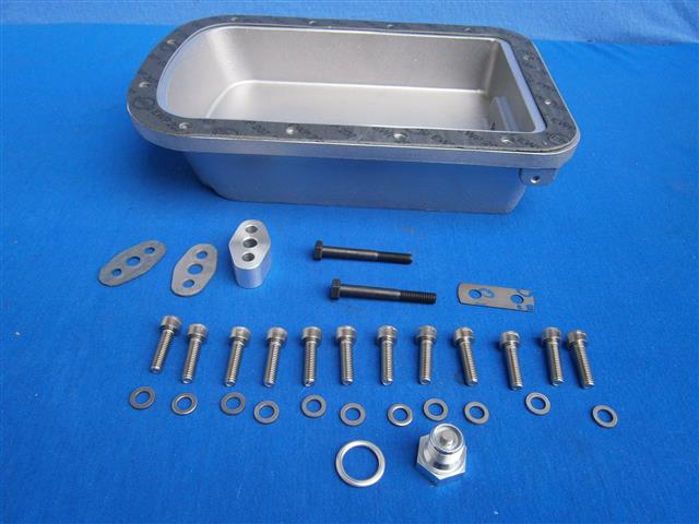  &Ouml;lwanne 2,5L. Alu mit Dist.St&uuml;ck(15mm) f.&Ouml;lpumpe R51/3-69S  