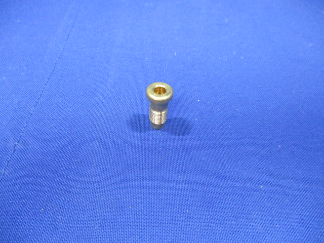 Absperrschraube Batteriedeckel R26,27 original Messing