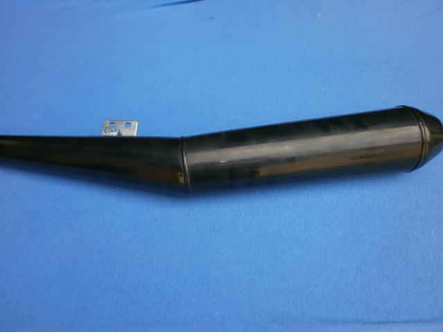 Auspufftopf R65LS links schwarz Zubehör