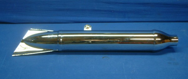 Auspufftopf R51/2,51/3,67,67/2 -68 mit Lasche (Fisch) rechts