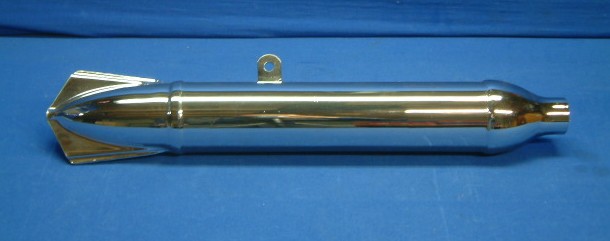 Auspufftopf R51/2,51/3,67, 68 mit Lasche (Schwalbe) rechts