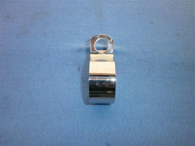 Krümmerschelle Boxer 1970-1984 links 38mm VA poliert (nicht passend bei R45,65,G/S,ST);  V