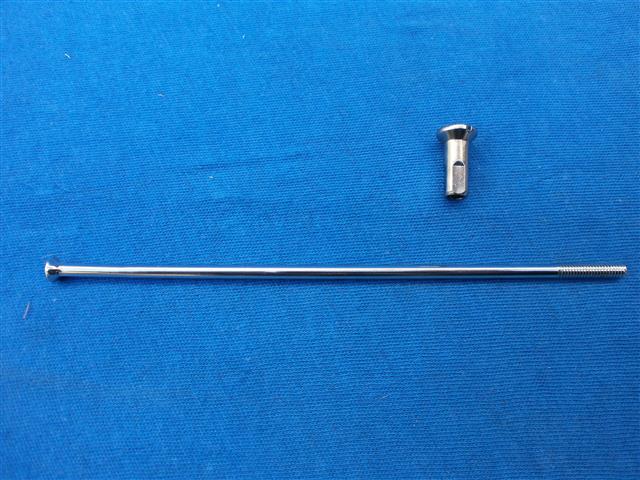  Speiche verchromt mit Nippel M4 116mm f&uuml;r alte Radnabe 1x Kreuz ( 1955-1957) R50,60,69  