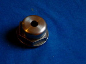 Hutmutter unter Drehknebel alle Boxer 1970-1984 Edelstahl  (nicht für R45,65)