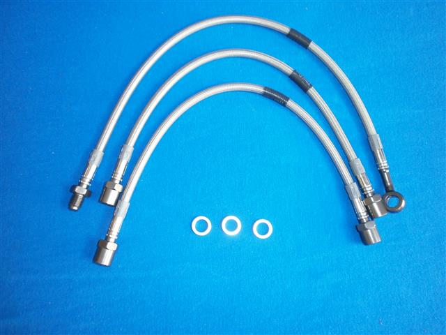 Stahlflex R80RT,100RT Bj.80-84 Bremsleitung (2Bremsscheiben)