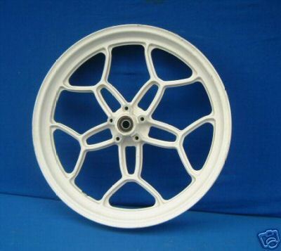 Gußrad R65LS weiß vorn