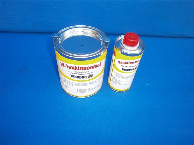 Tankinnenfarbe/Innenbeschichtung rot/braun 0,675 ltr.