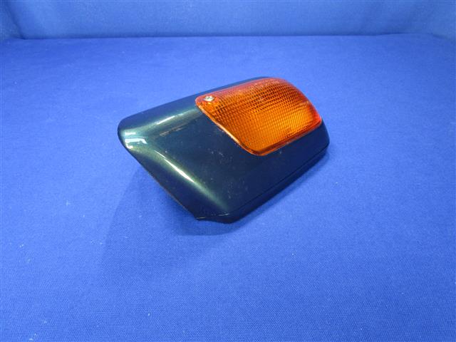 Spiegel K100RS rechts yucagrün 662  komplett mit Blinkleuchte und Spiegelglas (NOS)