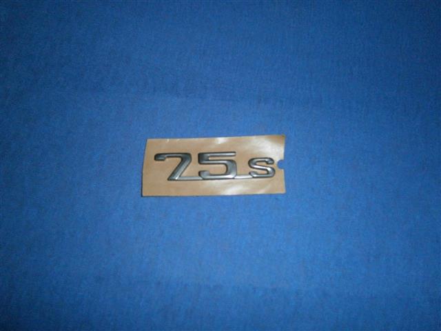 Plakette selbstklebend Verkleidung K75S anthrazit