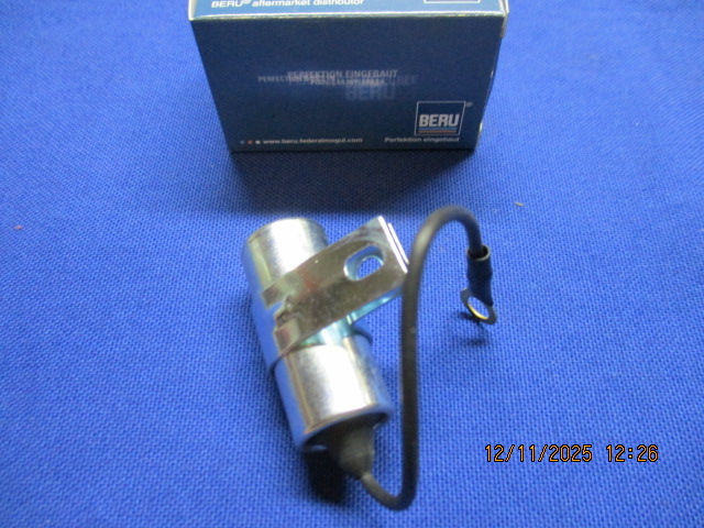Kondensator mit Kabel und Schelle 6Volt original "Beru" oder "Bosch"  alle Modelle V