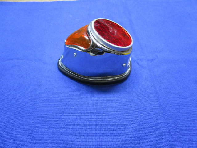 Rücklicht Eber R25/3,R51/3,67/2,67/3,68 verchromt mit orangefarbenem Bremslicht V