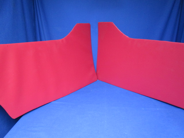 Innenverkleidung Paar rot ohne Kartentasche S350