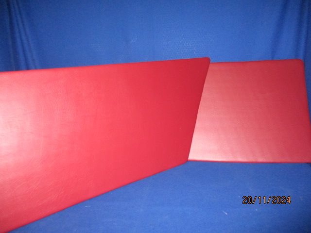 Innenverkleidung Paar rot ohne Kartentasche S500