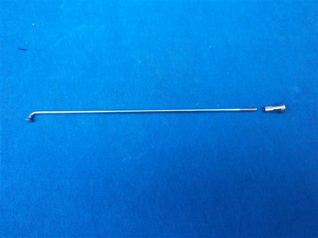 Speiche verchromt  mit Nippel Steib 19 Zoll Rad V