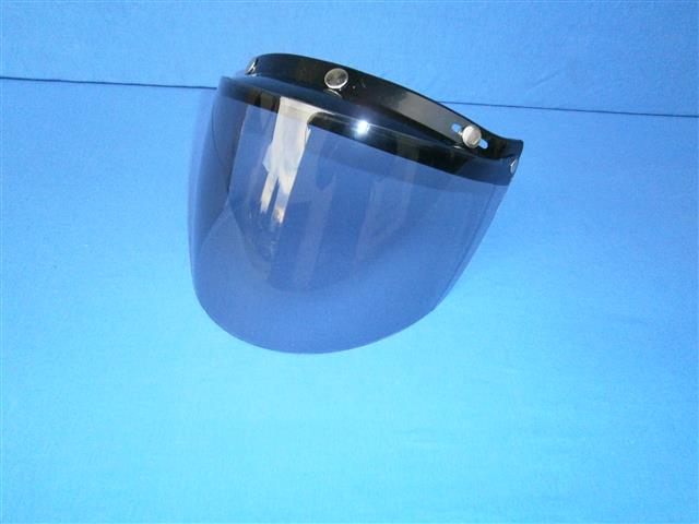 Visier 3 Knopf Rauch  passend für Jethelme mit 3 Druckknöpfen